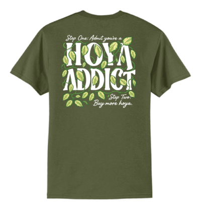 BRB Hoya Addicts Tee - Port & Co. Core Blend Tee - Image 3