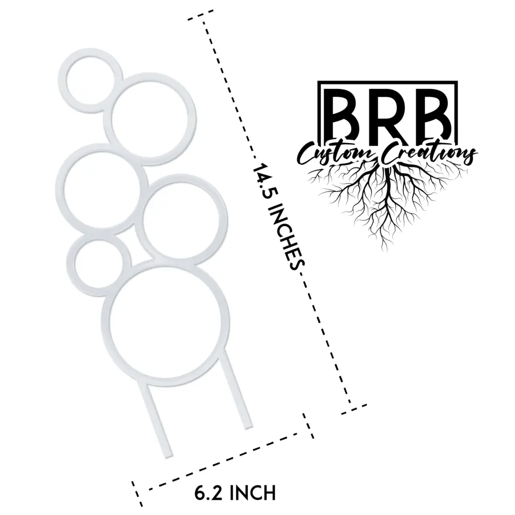 14.5" BUBBLES TRELLIS (2 count)