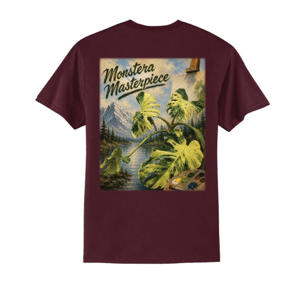 BRB Monstera Masterpiece Tee - Port & Company Core Blend